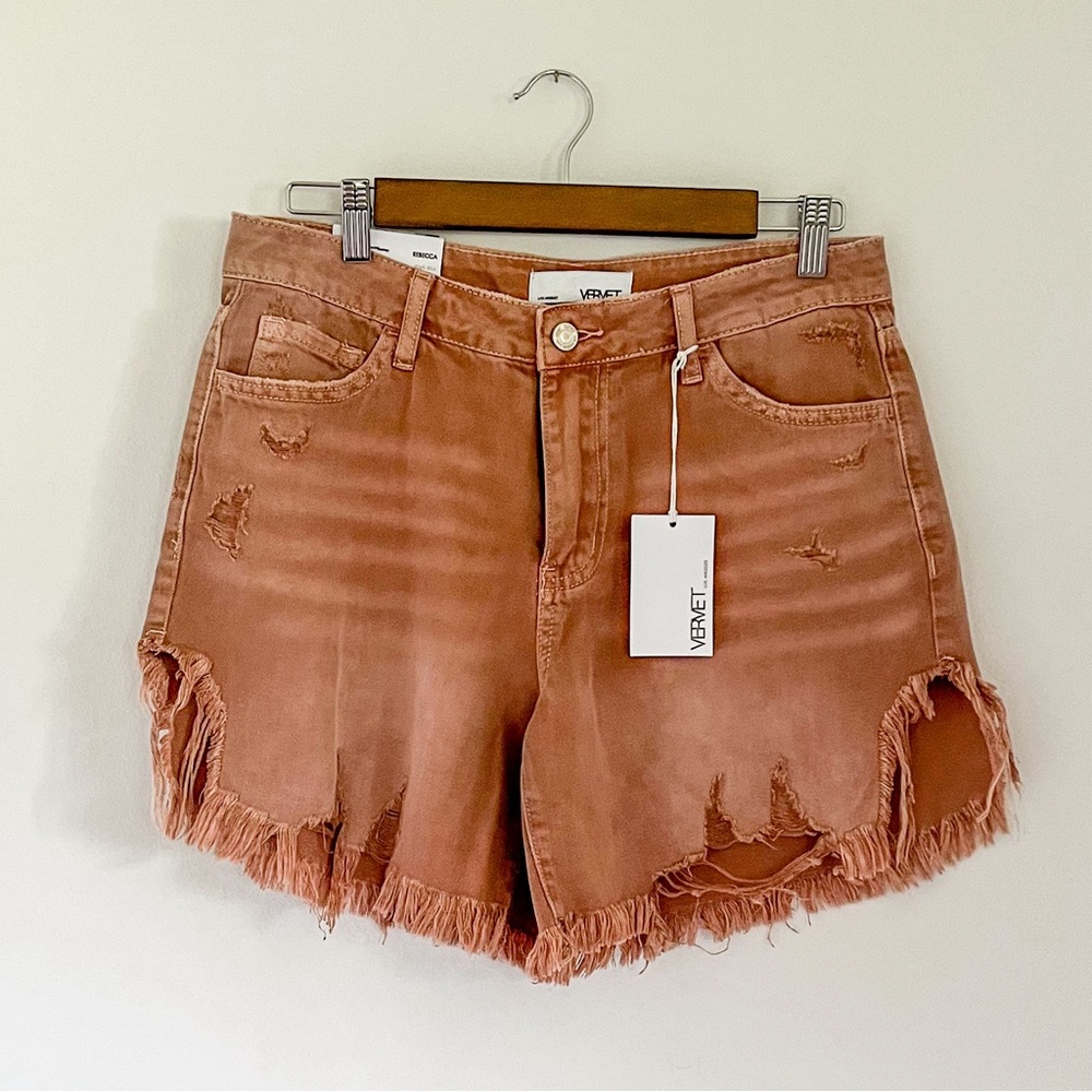 NWT Vervet Rebecca High Waisted Shorts